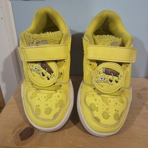 Puma Yellow Spongebob Sneakers In Size Children's 11C
